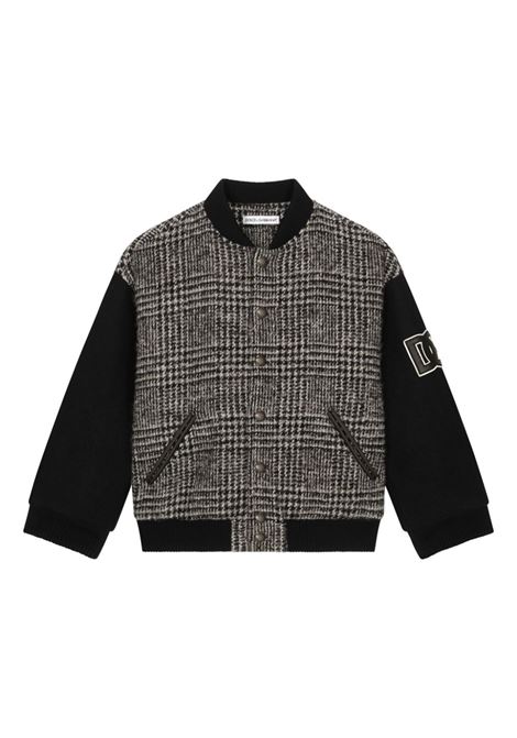 Bomber con applicazione DOLCE & GABBANA KIDS | L42B41 G7N4AS9000